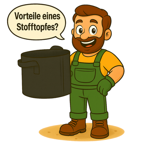 Atmungsaktiv, effizient, sicher – warum Stofftöpfe deine Pflanzen deutlich besser wachsen lassen.