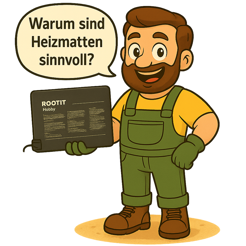 Wärme von unten für starkes Wurzelwachstum – so starten deine Pflanzen richtig durch.