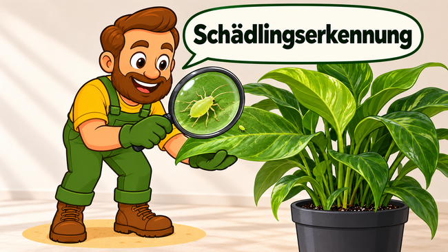 Schädlinge bei Pflanzen: erkennen & bekämpfen