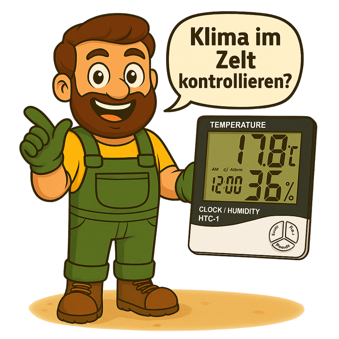 Optimales Klima verhindert Schimmel und sorgt für kräftige Pflanzen mit hohem Ertrag.