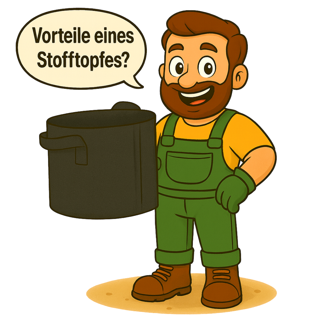 Atmungsaktiv, effizient, sicher – warum Stofftöpfe deine Pflanzen deutlich besser wachsen lassen.