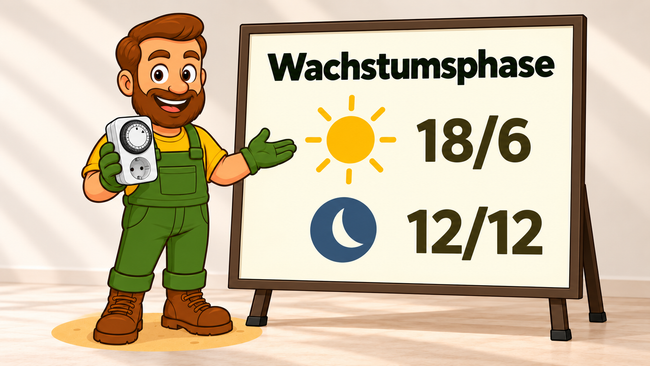 Lichtzyklen verstehen – 18/6 vs. 12/12