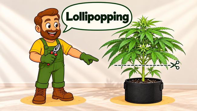 Mehr Ertrag mit Lollipopping, Topping & LST