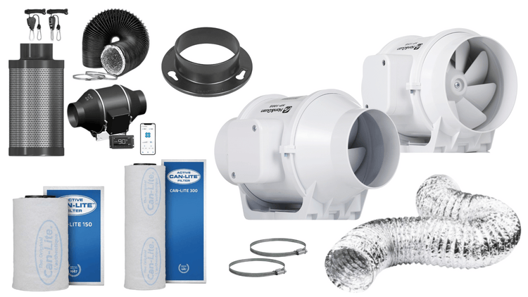 Abluftsysteme & Zubehör für Growbox