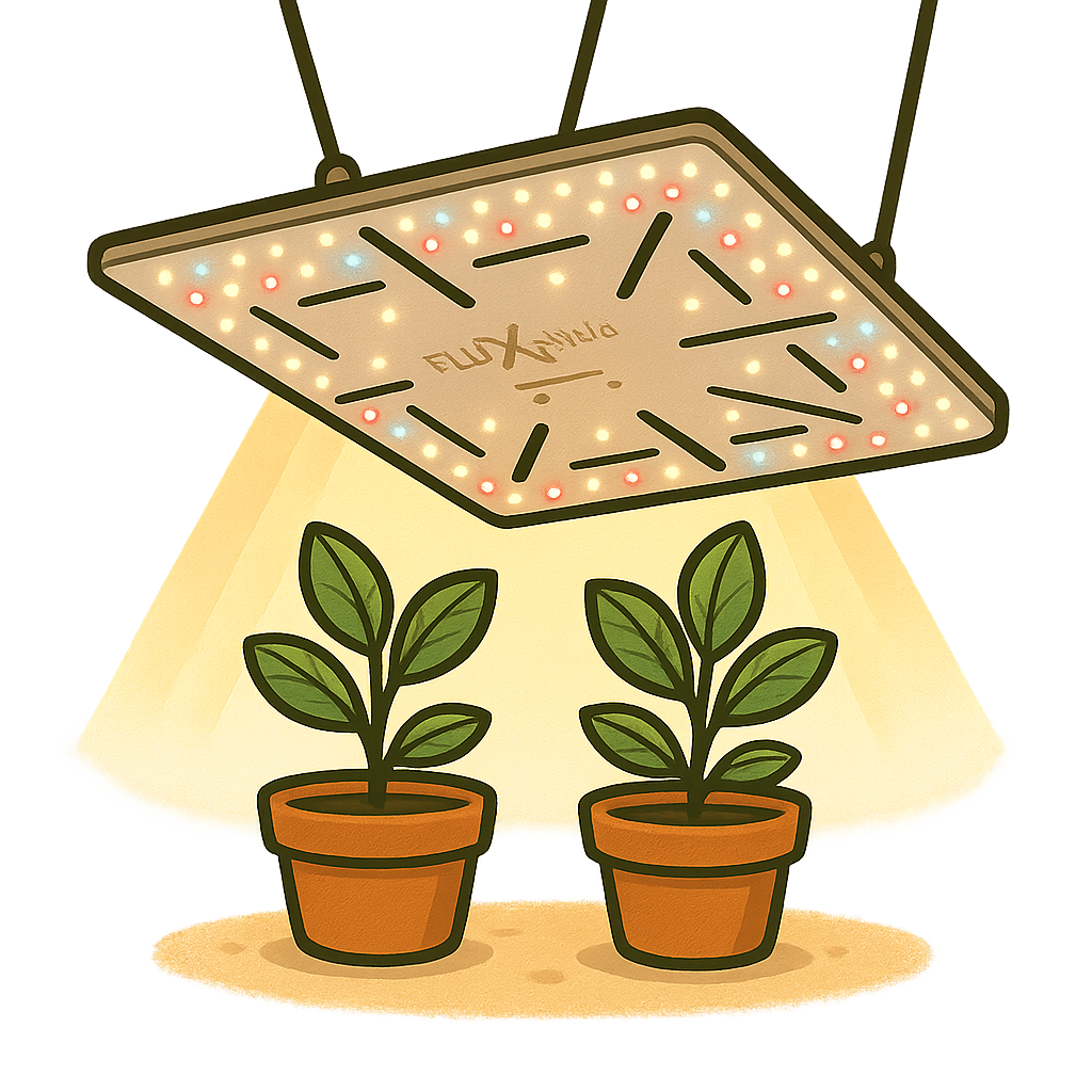 LEDs für 80x80 Zelte – starkes Licht für optimale Ausbeute.