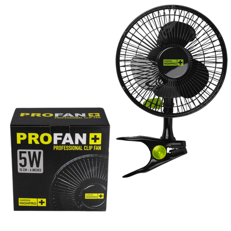 GHP Profan Clipventilator 5W inklusive Originalverpackung – kompakter Umluftventilator für Indoor-Anbau