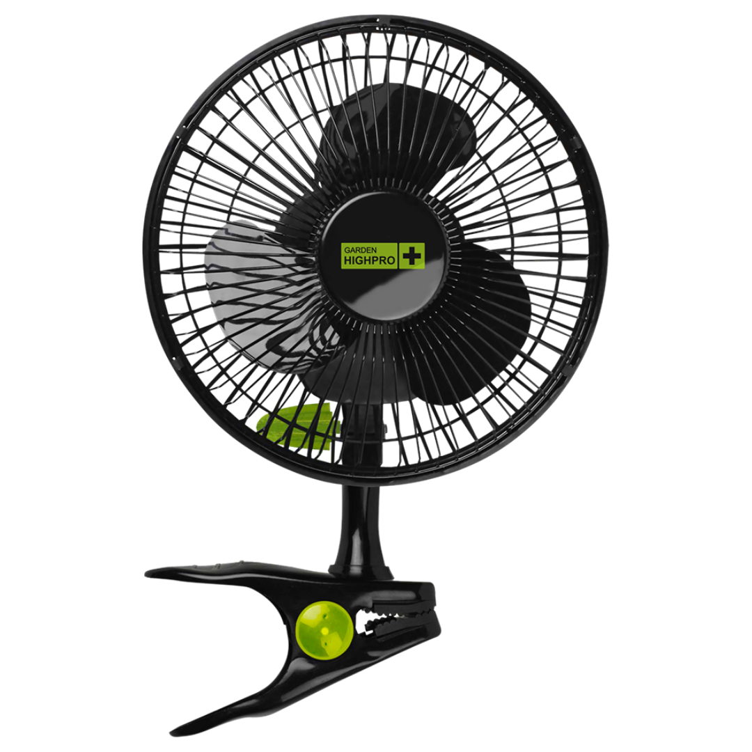 Der Garden Highpro ProFan Clipventilator sorgt für effiziente Luftzirkulation in Growboxen, feuchten Räumen oder kleinen Wohnbereichen 