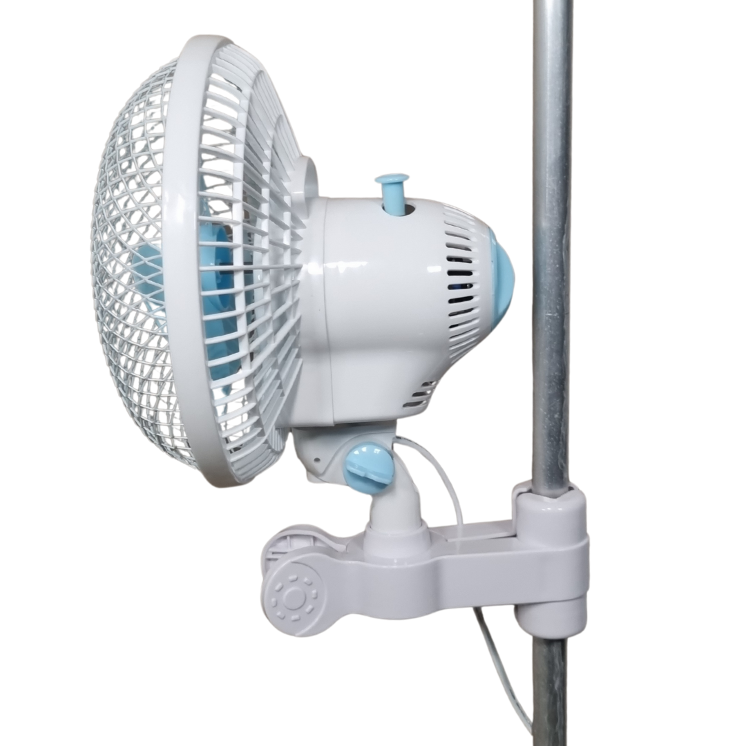 Clipventilator mit zwei Leistungsstufen: 1500rpm und 1800rpm