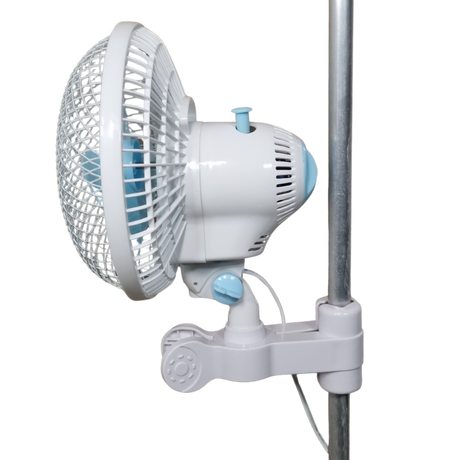 Clipventilator mit zwei Leistungsstufen: 1500rpm und 1800rpm