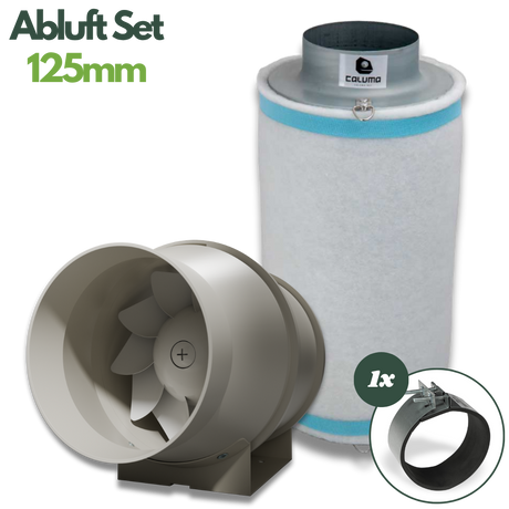 Maxi-Filter-Set 125 mm, 350 m³/h