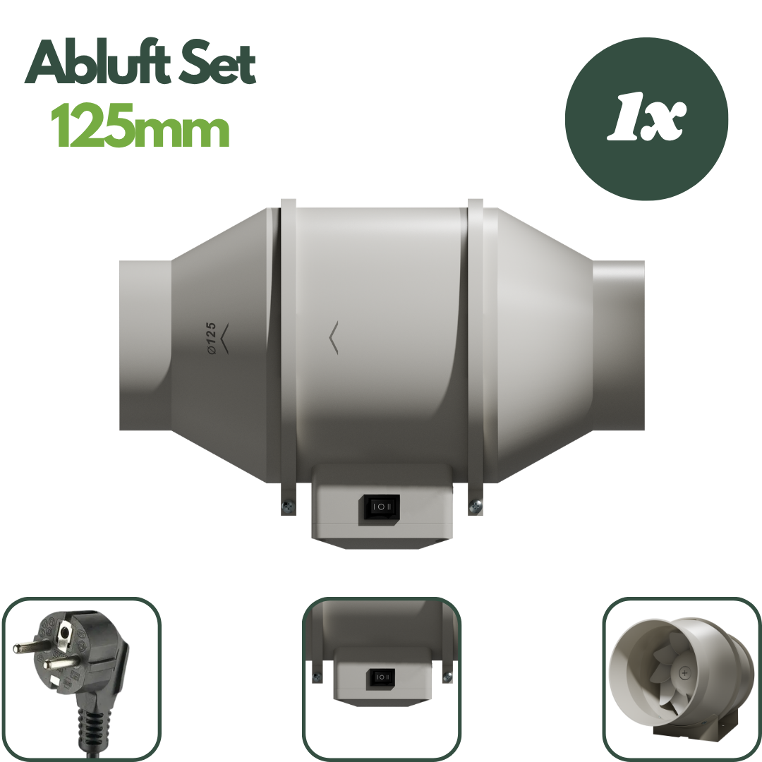 Maxi-Filter-Set – 125 mm, 350 m³/h