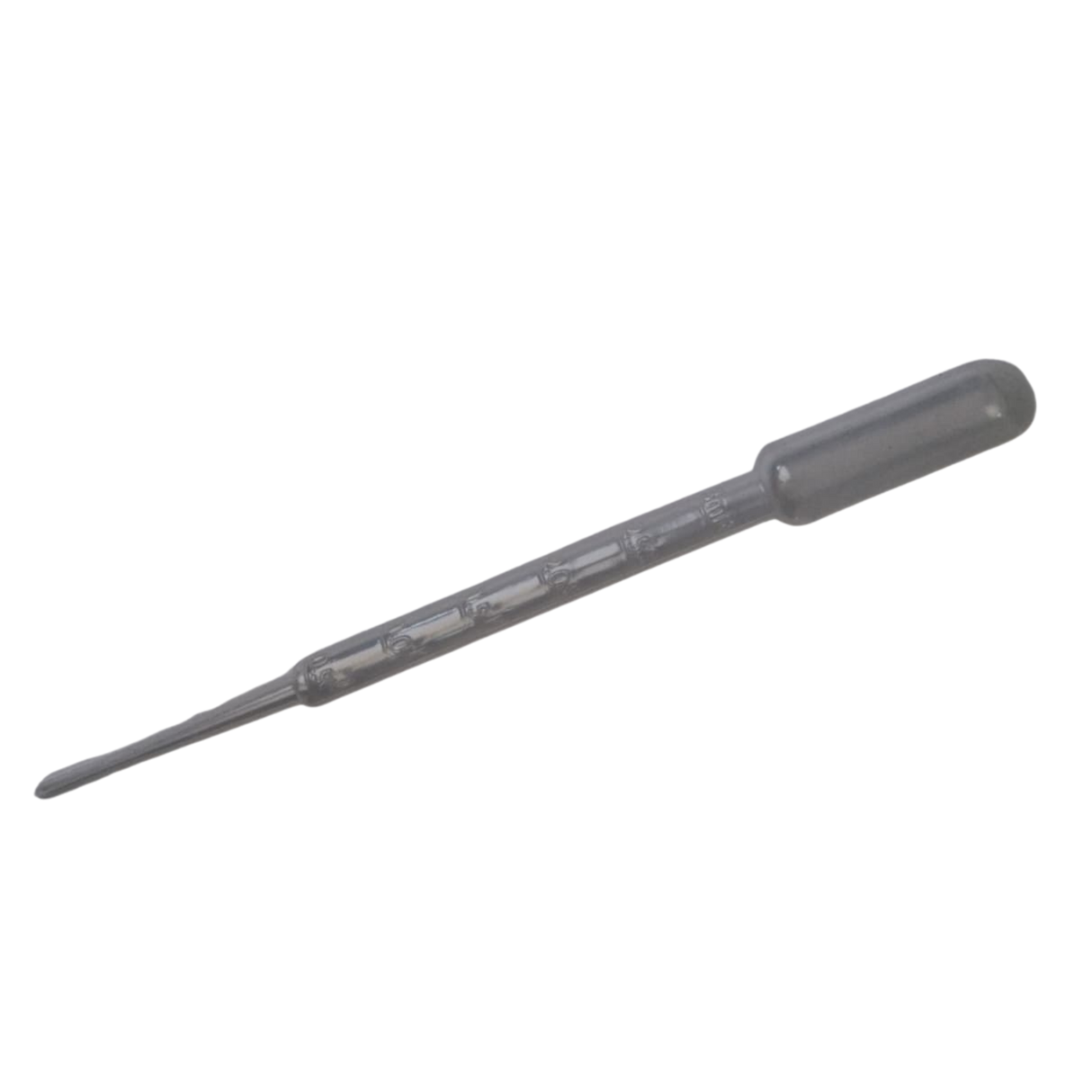 Transparente 3 ml Pipette mit 0,5 ml Teilung zum Dosieren von Flüssigdünger
