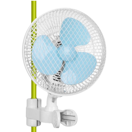 Flexibel einstellbar – 90° horizontale & 120° vertikale Oszillation für gleichmäßige Luftverteilung.Growbox.