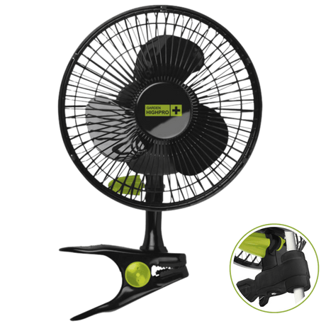 Garden Highpro Clip-Ventilator 12W für Growboxen