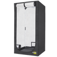 Garden HighPro EcoPro Growbox 80×80×160 cm geöffnet mit reflektierender Mylar-Innenseite und großer Frontöffnung