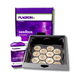 Plagron Seedbox Starterset – Keimbox mit 12 Torfquelltöpfen & Seedbooster