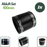 Flexible Verbindungsmuffe 100 bis 110 mm für Axiallüfter und Aktivkohlefilter