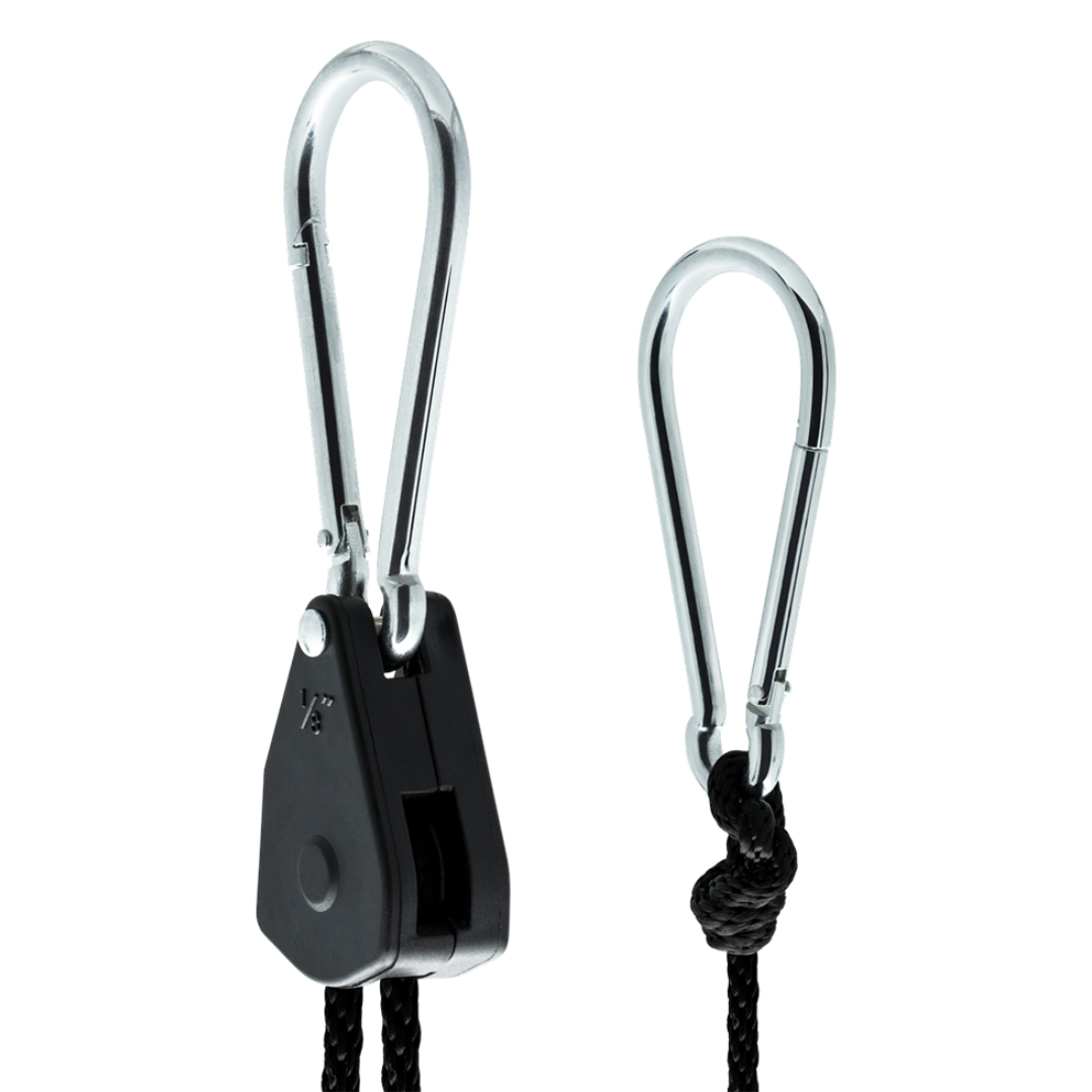 Prohanger XL Karabiner mit Seilzug für Growzelte