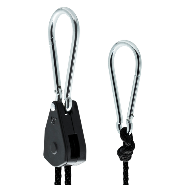 Prohanger XL Karabiner mit Seilzug für Growzelte