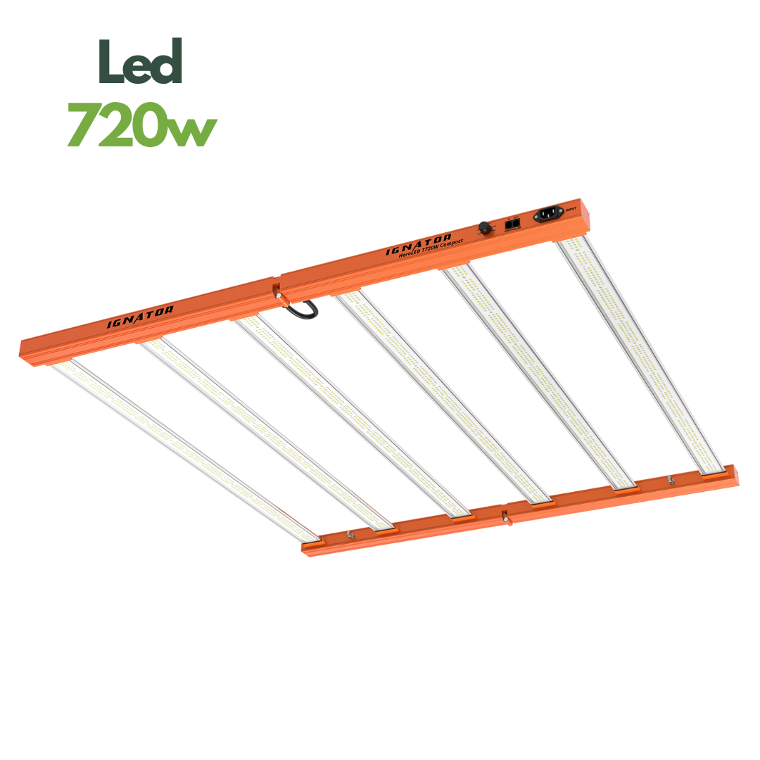 Ignator HeroLED T720W Compact LED-Growlampe mit Samsung Chips – volle Lichtspektrum-Beleuchtung für Wachstum und Blüte