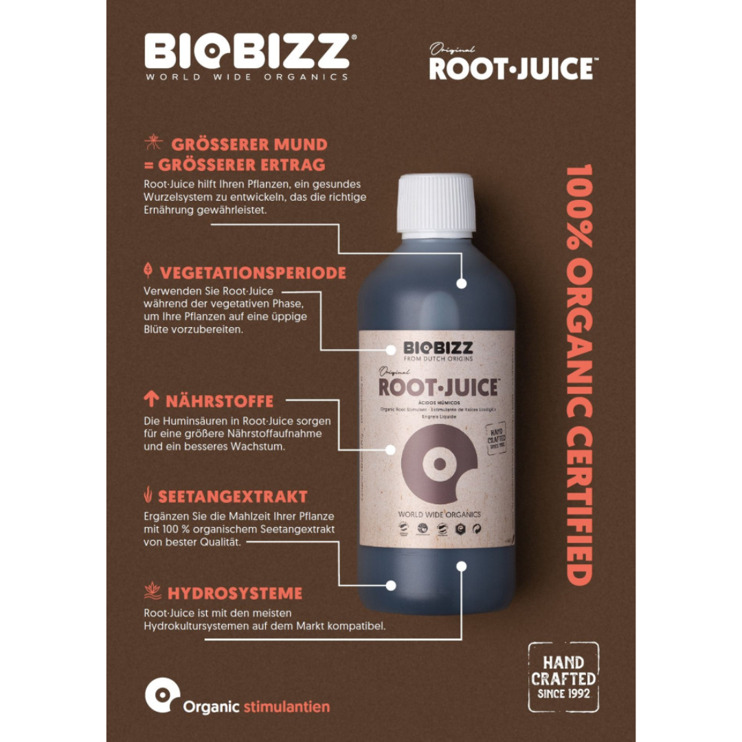 BioBizz Root Juice Wachstum