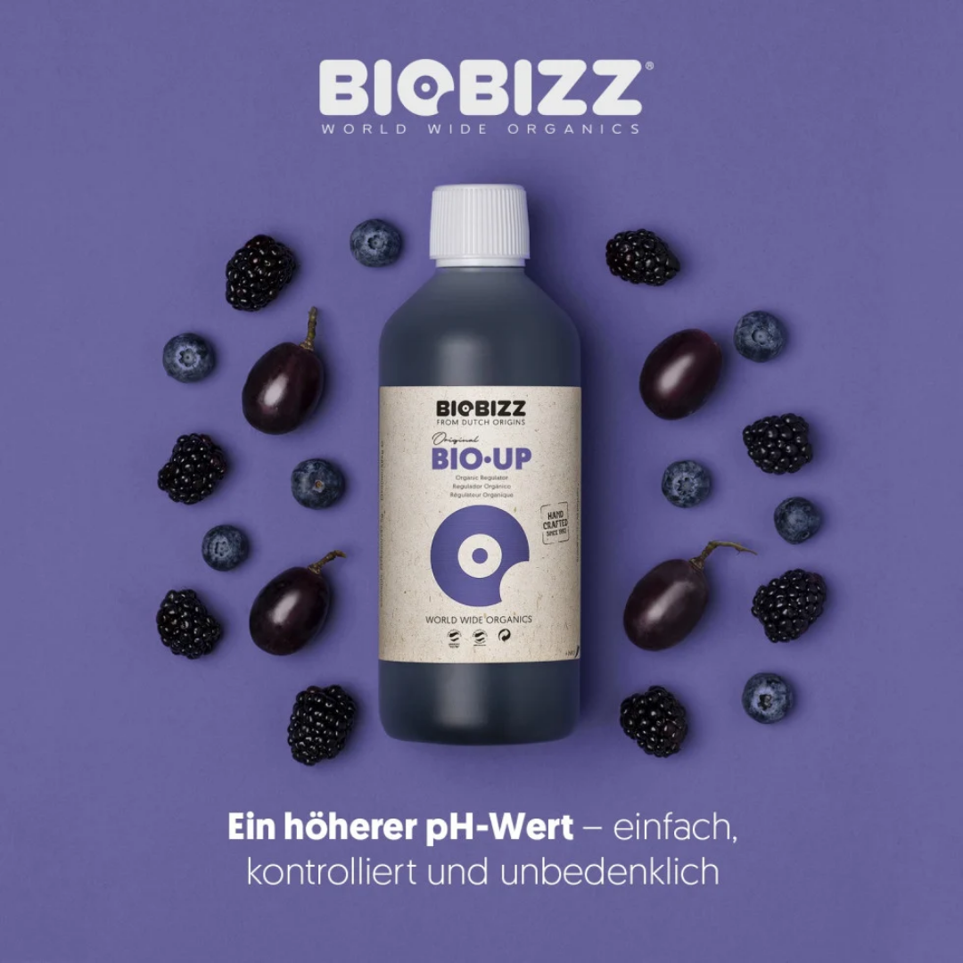 Bio·Up mit Beeren – organischer pH-Regulator für Pflanzen