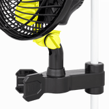 Oszillierender Clip-Ventilator Ø20 cm mit 90° Schwenkfunktion für gleichmäßige Luftverteilung