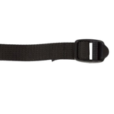 Detailansicht des Spanngurts mit geöffneter Schlaufe, 1,5 m Länge, ideal für vielseitige Befestigungen.
