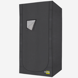 Growbox DiamondBox SL150 mit sichtbarem Sichtfenster und Insektenschutz