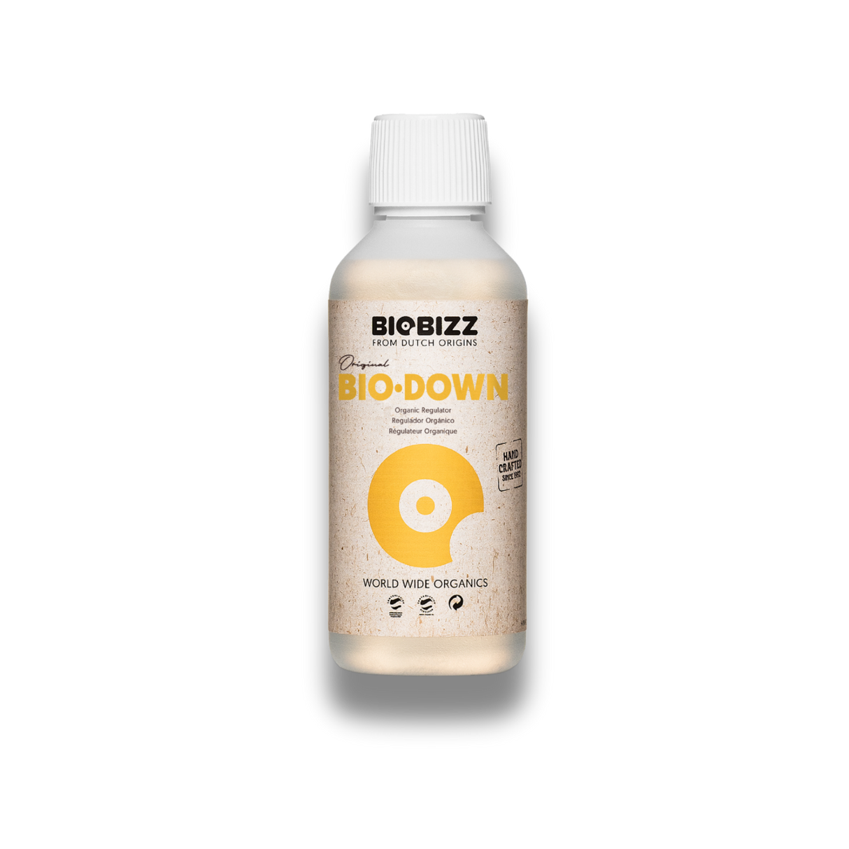 BioBizz Bio-Down biologischer pH-Minus Regulator auf Zitronensäurebasis
