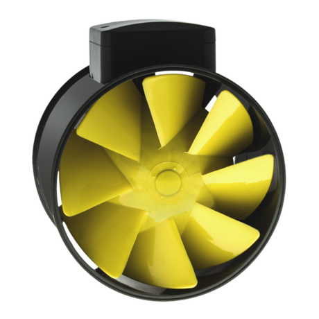 Leistungsstarke Lüfterflügel des Garden Highpro PROFAN TT – optimiert für gleichmäßige Abluft bei geringem Geräuschpegel