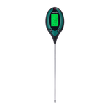 Meliflor 4-in-1 Bodenmessgerät Funktionen Übersicht – Licht, Temperatur, Feuchtigkeit und pH-Wert Messskala