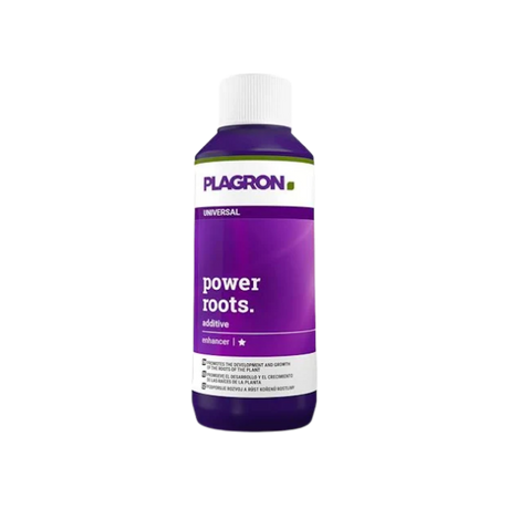 Power Roots – Wurzelstimulator zur Förderung von schnellem Wurzelwachstum in Erde.