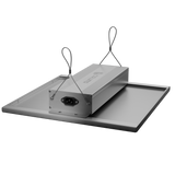 Grow-LED Caluma Force 150W – Anschlussmodul mit Netzkabel und Aufhängung von hinten