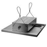 Caluma LED Growlampe 75W mit Aufhängung und Aluminium-Kühlkörper – rückseitige Perspektive