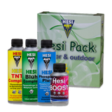 Hesi Pack indoor & outdoor mit TNT Complex, Blüh Complex, Phosphor Plus und Hesi Boost als Grow-Zubehör