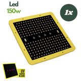 LEDMAXPRO+ 150W UV Growlampe mit 224 Samsung LEDs – UV Super Bloom Panel für 80x80 cm Fläche