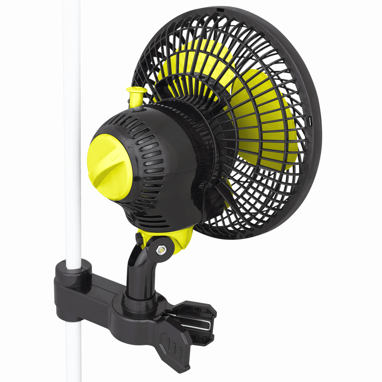 Leistungsstarker 20W Clip-Ventilator mit zwei Geschwindigkeitsstufen für Indoor-Anbau