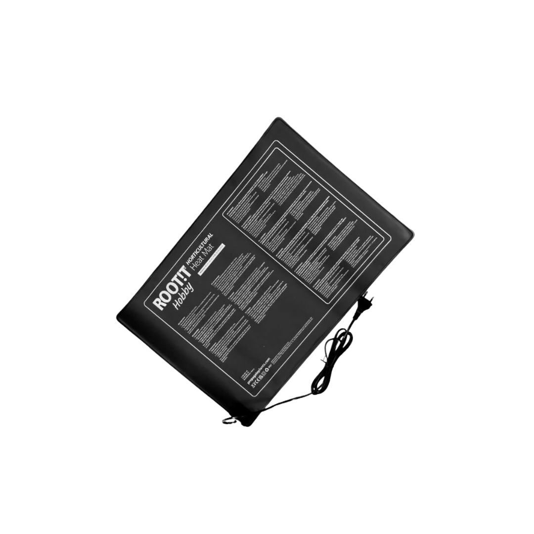 ROOT!T Hobby Heizmatte 30W, 40 x 60 cm, mit weißen Bedienungshinweisen und Eurostecker