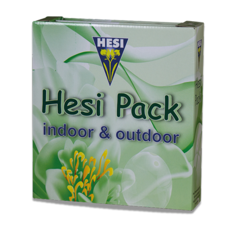 Verpackung des Hesi Pack indoor & outdoor als Zubehör für ein Auto-Indoor-Grow-Set