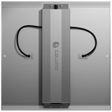 Oberseite der Caluma LED Force 240W mit robustem Treiber und Caluma-Logo