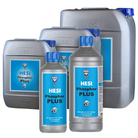 Verschiedene Größen HESI Phosphor Plus Dünger – von 0,5L bis 20L, PK-Zusatz für Blütephase auf Erde