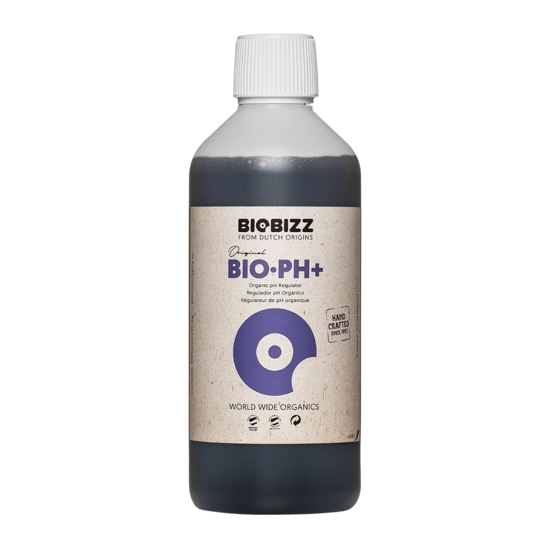 Biobizz Bio·PH+ 500ml – organischer pH+ Regulator freigestellt