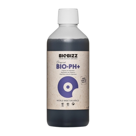 Biobizz Bio·PH+ 500ml – organischer pH+ Regulator freigestellt