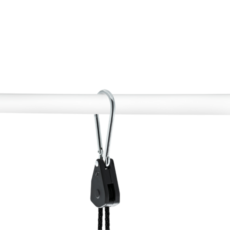 Prohanger XL an Stange montiert für Growbox