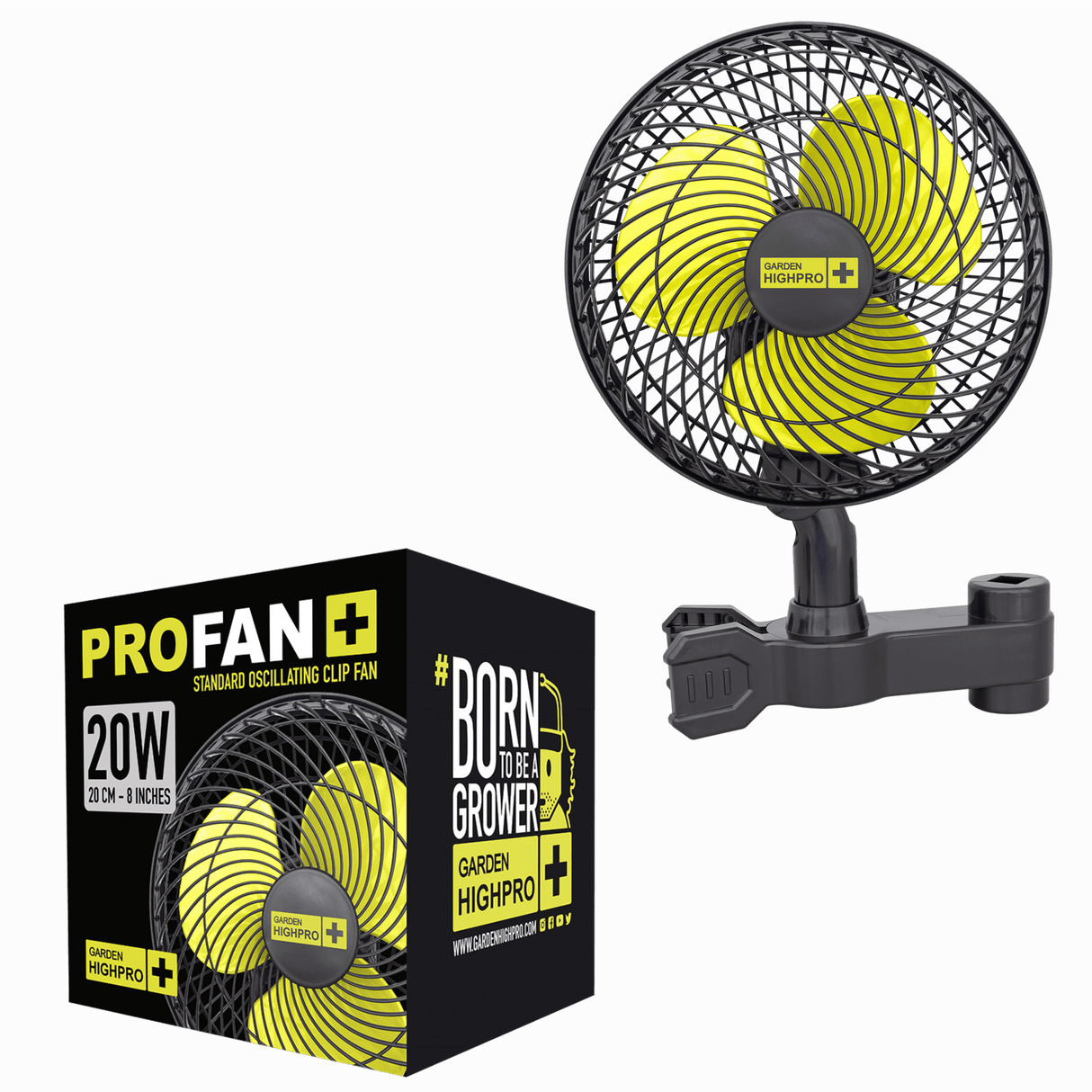 Robuster Garden Highpro Oszillierender Ventilator für effiziente Belüftung und lange Lebensdauer