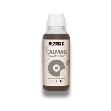 BioBizz CalMag 250 ml organischer Calcium- und Magnesiumzusatz für kräftige Pflanzen und gesunde Entwicklung