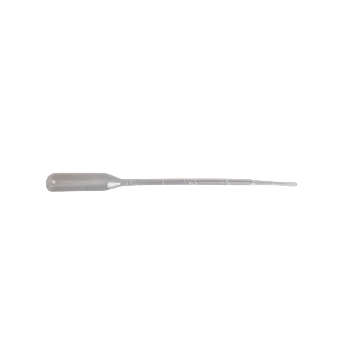 Transparente Dosierpipette mit 0,25-ml-Skalierung