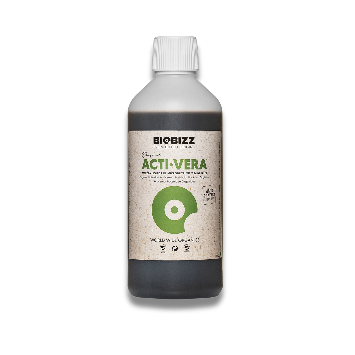 BioBizz Acti-Vera 500 ml natürlicher Pflanzenbooster für starke, vitale und widerstandsfähige Pflanzen