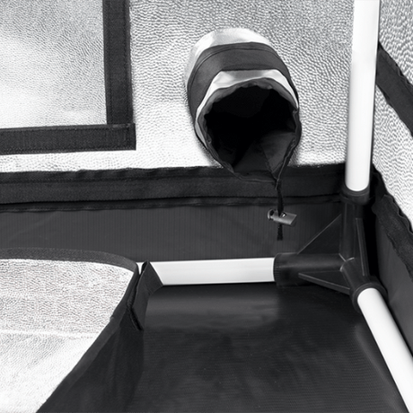 Growbox für den Indoor-Anbau: Effiziente Belüftung und Lichtverteilung